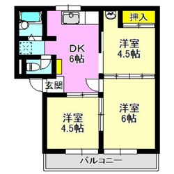 コスモエイト丸和の物件間取画像